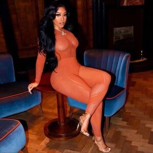 See through body suit